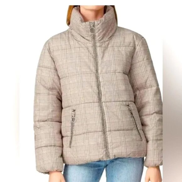 Slate & Willow plaid puffer - Picture 4 of 6